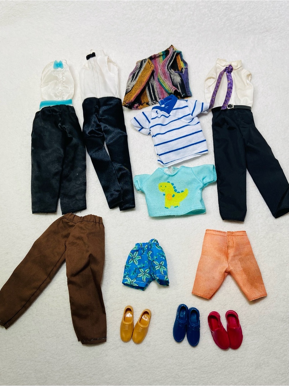 Ken Doll Clothes Mix Ken Clothes Tuxedo Tops Jacket Pants Ken Shoes